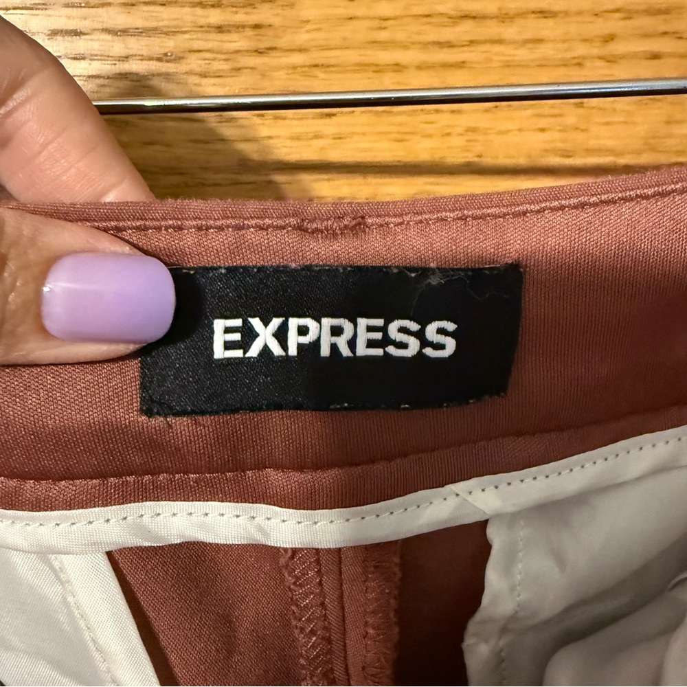 Express Columnist Ankle Pants Mid Rise - Picture 3 of 4